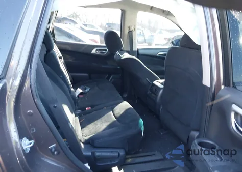 2015 Nissan Pathfinder S из США, поврежденный, VIN 5N1AR2MM1FC690587